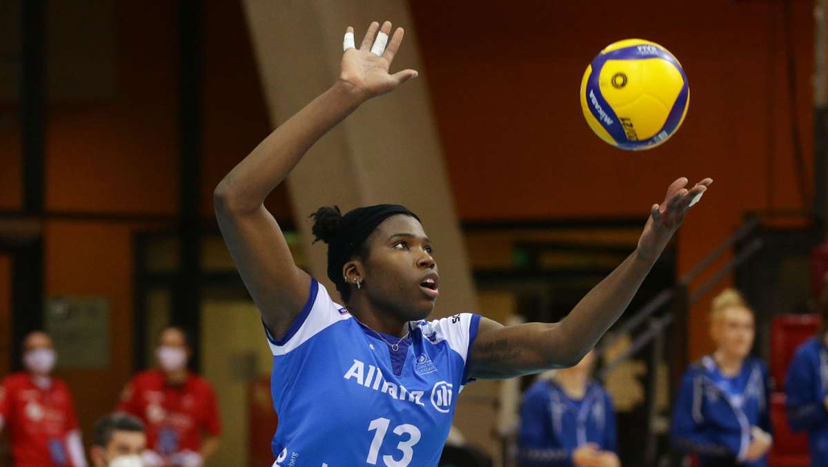 Allianz MTV Stuttgart: Starspielerin Krystal Rivers verlängert bei Volleyball-Bundesligist