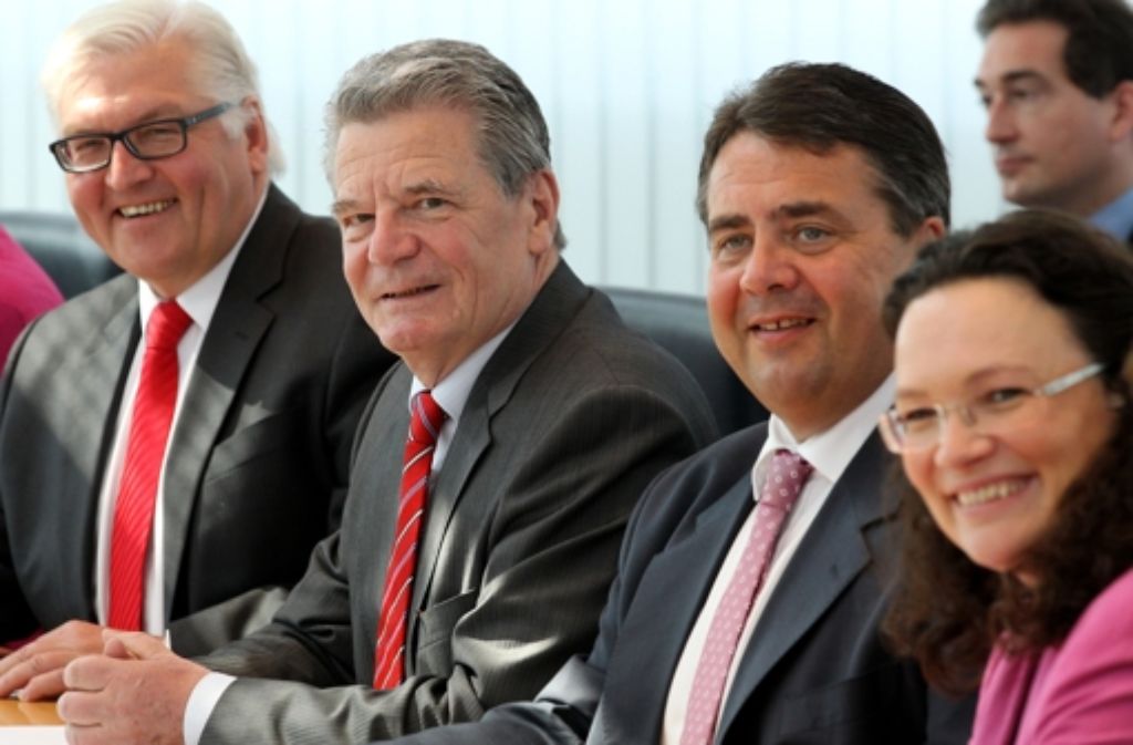 Ein Kandidat muss her: Joachim Gauck. Als Favorit der SPD geht er ins Rennen um das höchste Amt im Staat.