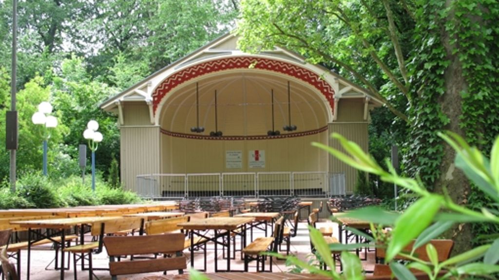  Traditionelle Blasmusik und Klassik: Am Sonntag spielt der Musikverein Stadtorchester Feuerbach in der historischen Konzertmuschel im Cannstatter Kurpark. 
