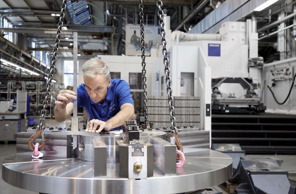Beim Werkzeugmaschinenhersteller Heller in Nürtingen boomt das Geschäft. Foto: Heller