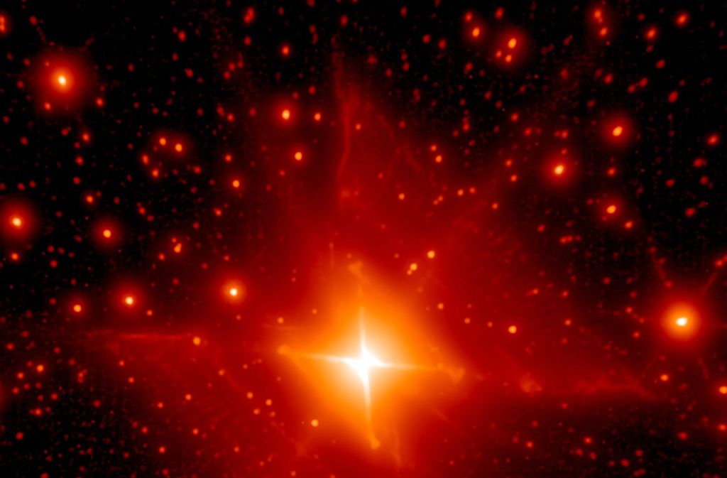 „Das wird das Schwarze Loch im Milchstraßenzentrum aufwecken und zu einem aktiven Galaxienkern machen – einem Quasar“, erklärt der Astronom Marius Cautun von der Durham University.