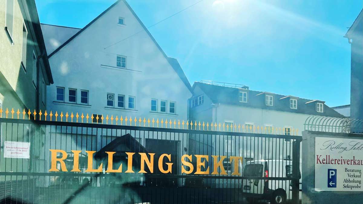 Sektkellerei in Bad Cannstatt: Darum ist   Rilling-Sekt bald Geschichte