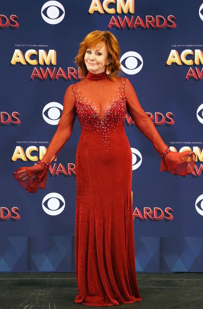 Grammy-Preisträgerin Reba McEntire zählte zu den Gastgebern der Veranstaltung.