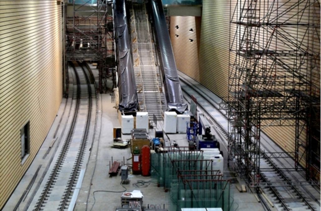 Miliardengrab: Der City-Tunnel in Leipzig. Foto: dapd