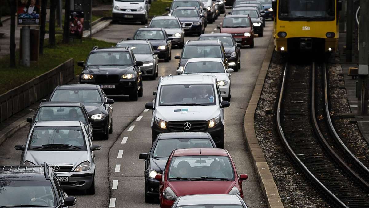 Verkehr in Stuttgart in der Heimat-Check Umfrage