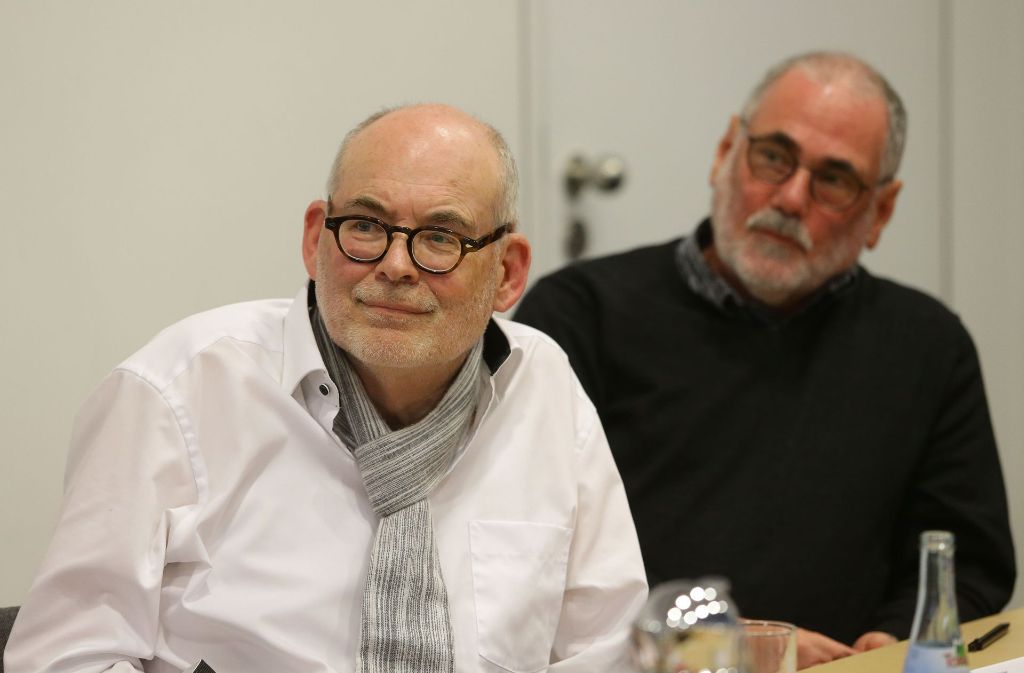 StN-Leser Werner Schultheiss (links) und Wolfgang Eisele