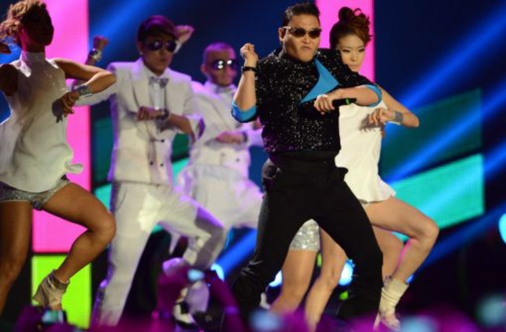 Der südkoreanische Sänger Psy