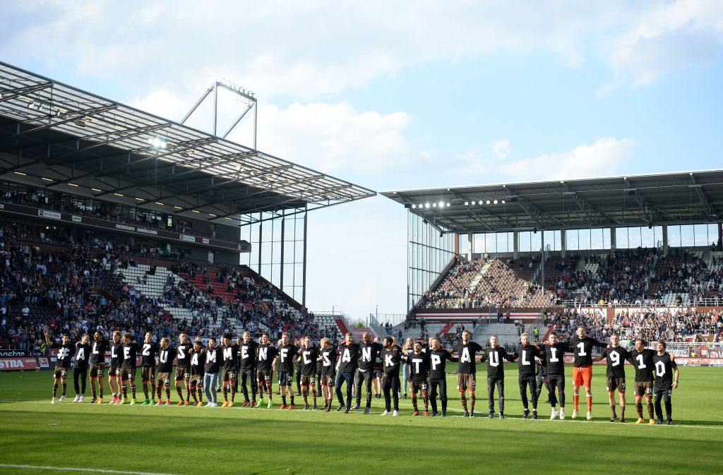 Platz 13: FC St.Pauli – Zuschauerschnitt: 29.401, Auslastung: 99,5 Prozent