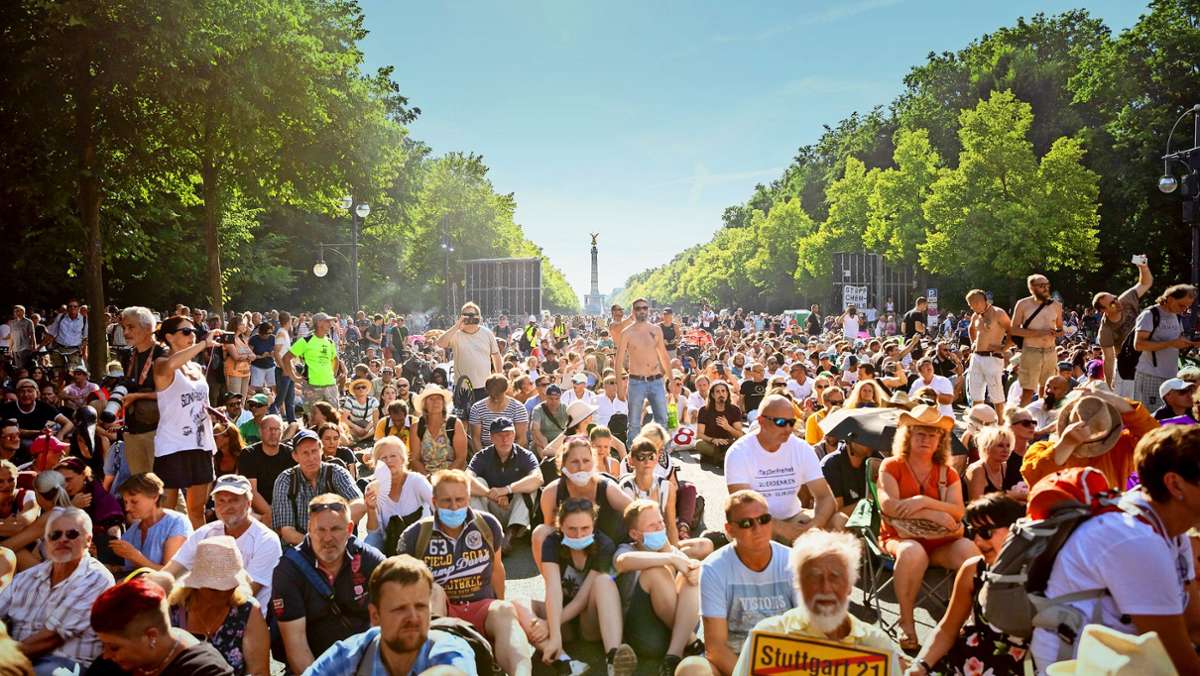 Querdenken Stuttgart: Berliner Corona-Demo erlaubt – das sind die Details