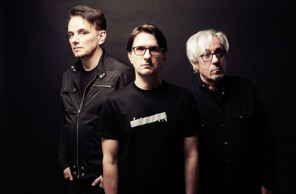 Porcupine Tree 2022 (von links): Gavin Harrison, Steven Wilson, Richard Barbieri