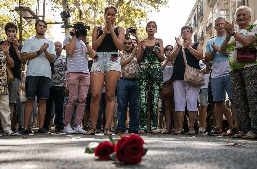 Die Menschen in Barcelona und Cambrils sind geschockt von so viel Brutalität und Hass.