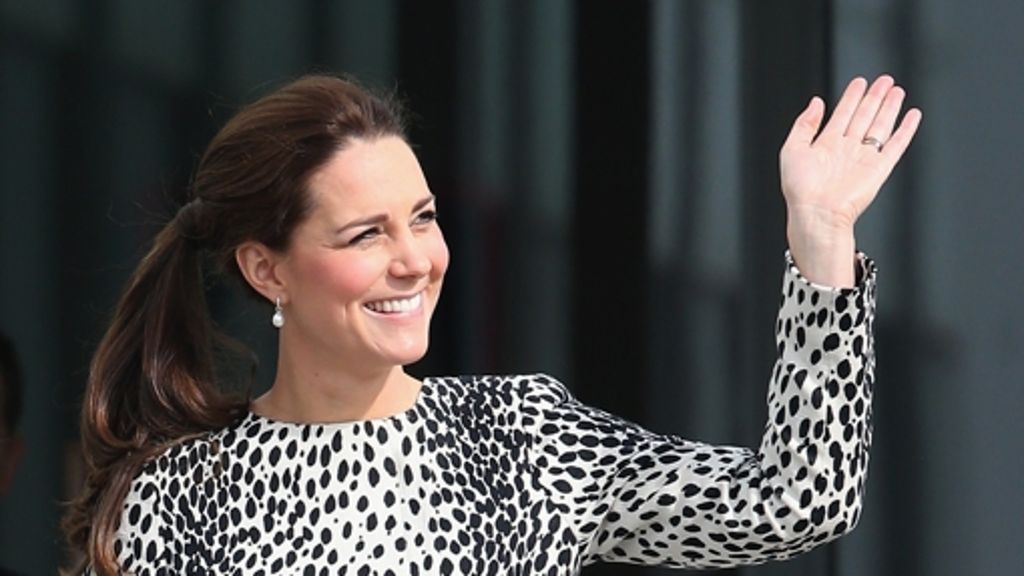 Herzogin Kate besucht Kent: Dalmatiner-Mantel wieder im Einsatz