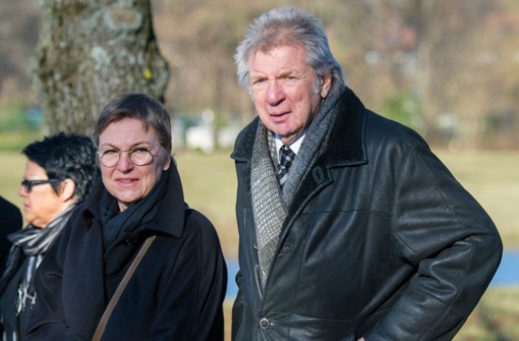 Werner Schneyder und seine Frau Regine Bulling-Schneyder