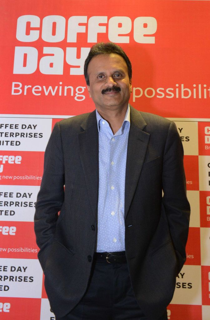 Der indische „Kaffeekönig“ V.G. Siddhartha 2015 in Ahmedabad.