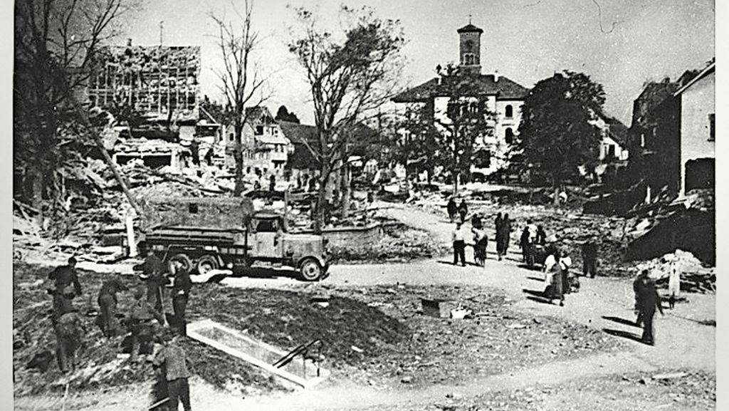 Zweiter Weltkrieg in Sindelfingen: Ein Zeitzeuge erinnert sich, als Bomben auf die Stadt prasselten
