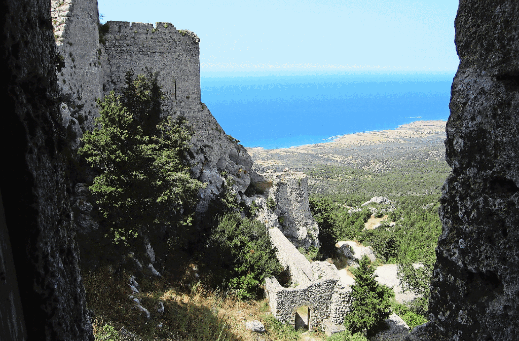 Eine von vielen Burgen in Nordzypern: die Kantara-Festung. Foto: Martina Miethig