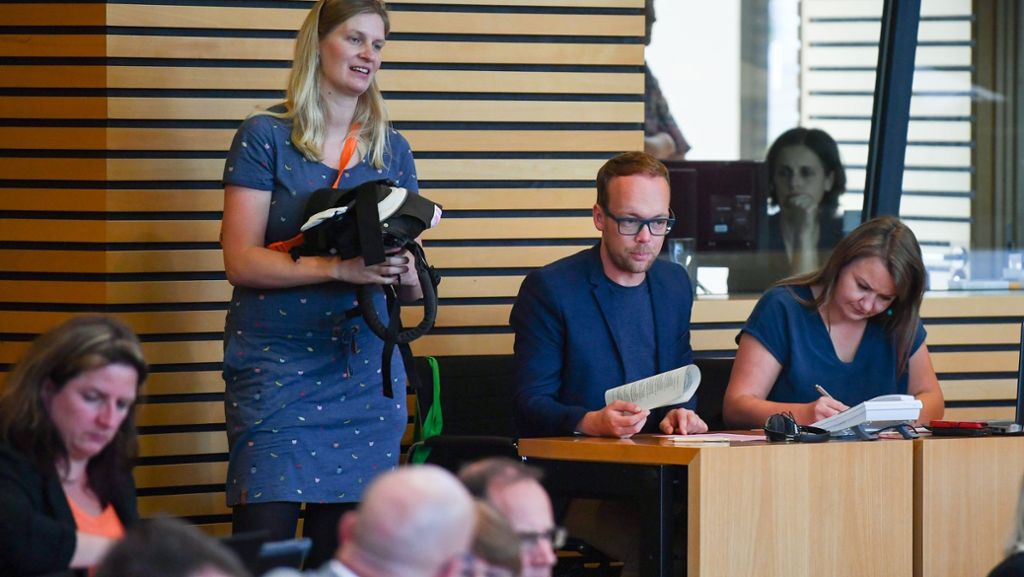 Nach Rauswurf von Abgeordneter: Landtagspräsident Carius will Babys im Sitzungssaal erlauben