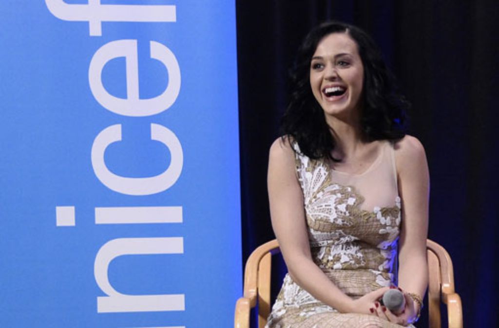 Seit 2013 ist US-Popstar Katy Perry Sonderbotschafterin für Unicef.