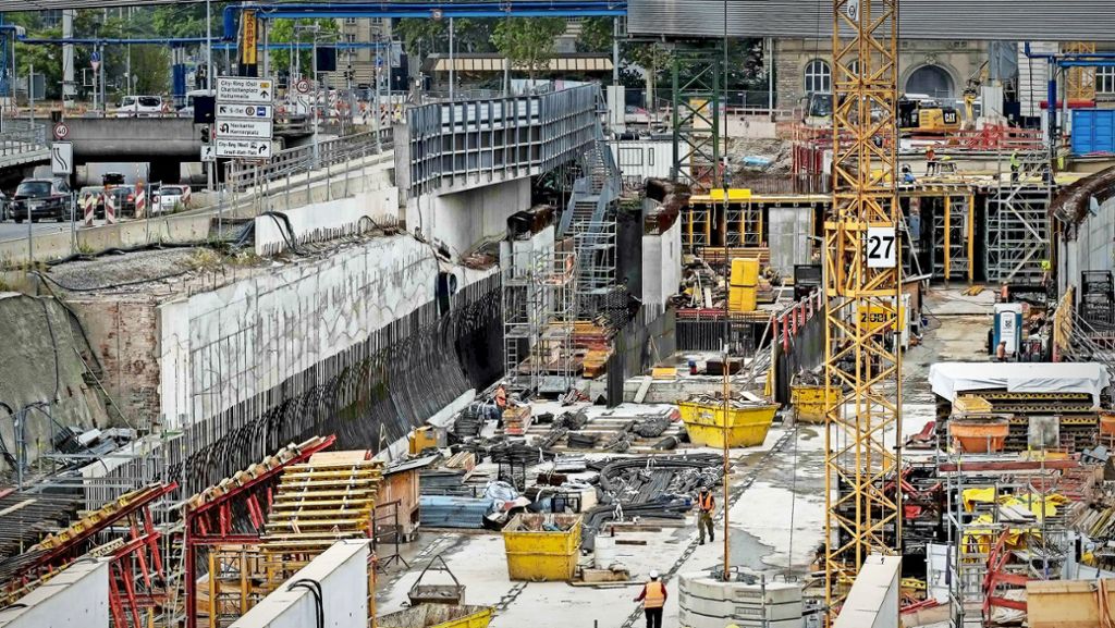 Umbau wegen Stuttgart 21: Zeitplan für Stadtbahnverlegung wackelt