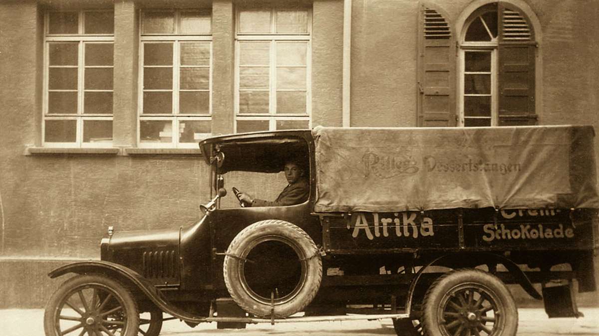 Die erste Schokoladenmarke hieß noch nicht Ritter Sport, sondern Alrika nach Alfred Ritter Kannstatt.