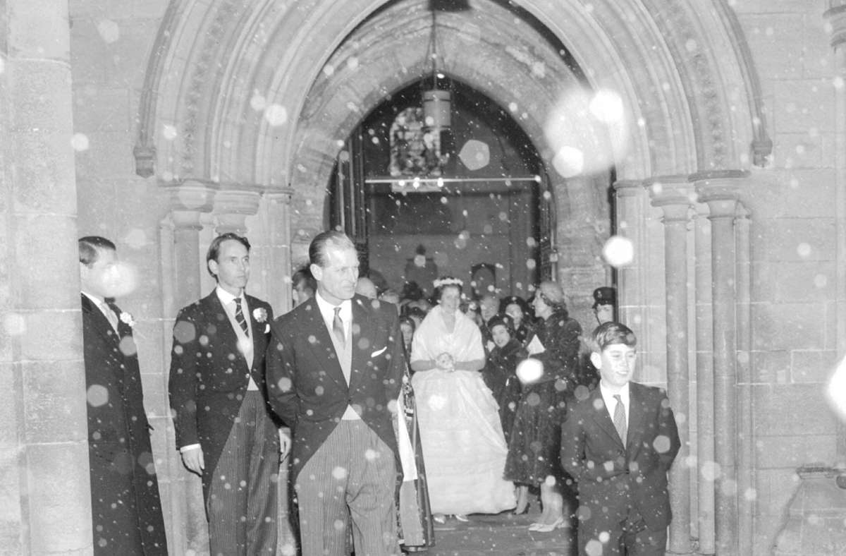 Charles (vorne rechts mit seinem Vater) war sogar auf Hicks’ Hochzeit.