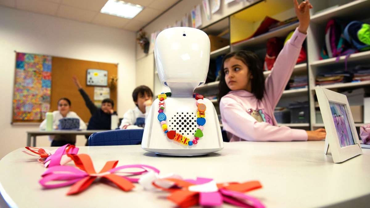 Roboter an Stuttgarter Grundschule: Wie ein krebskrankes Mädchen per Avatar lernt