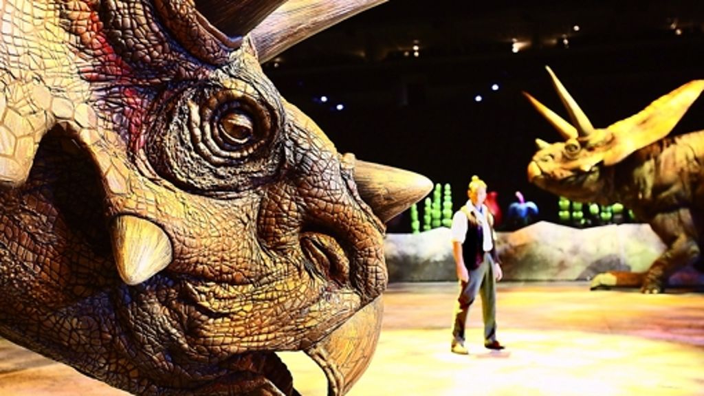 Dinosaurier-Show kommt nach Stuttgart: Im Zeitraffer durch die Urzeit