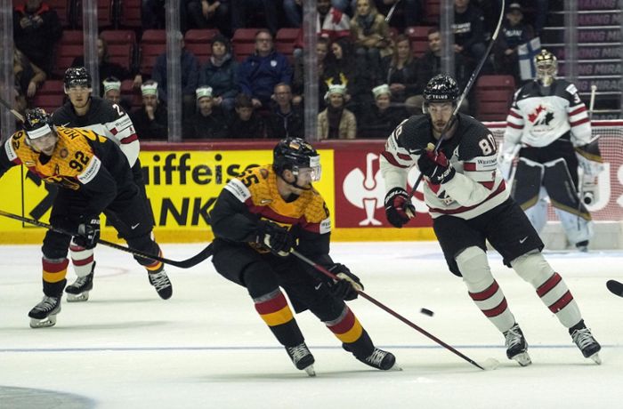 WM-Auftaktpleite gegen Kanada: Deutsches Eishockey-Team verliert 3:5