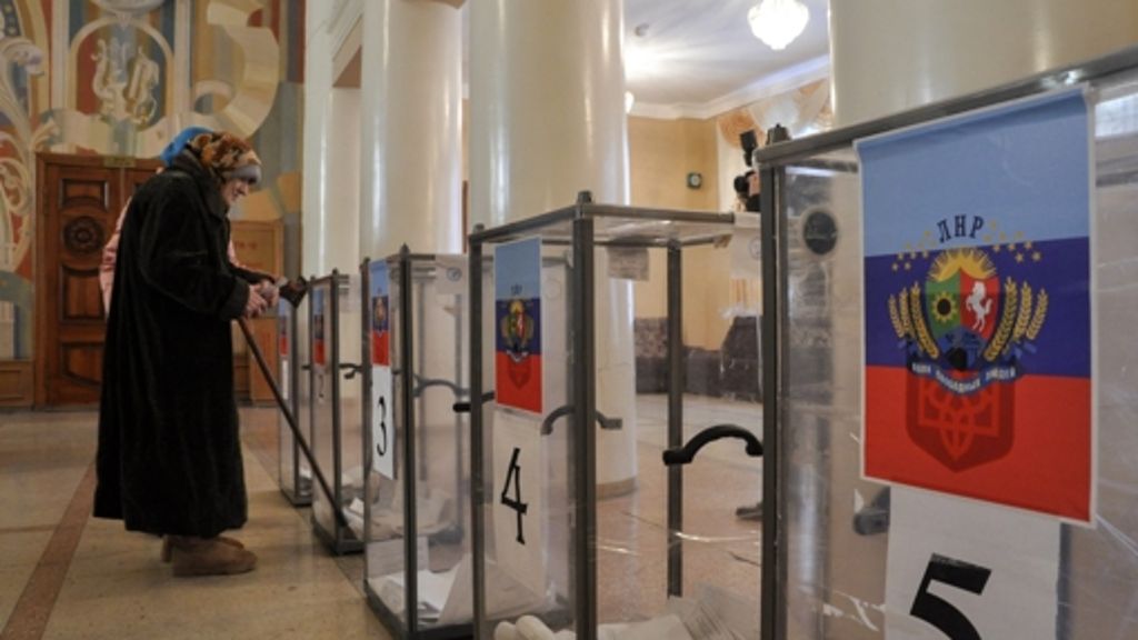 Ostukraine: Prorussische Separatisten verschieben Wahlen