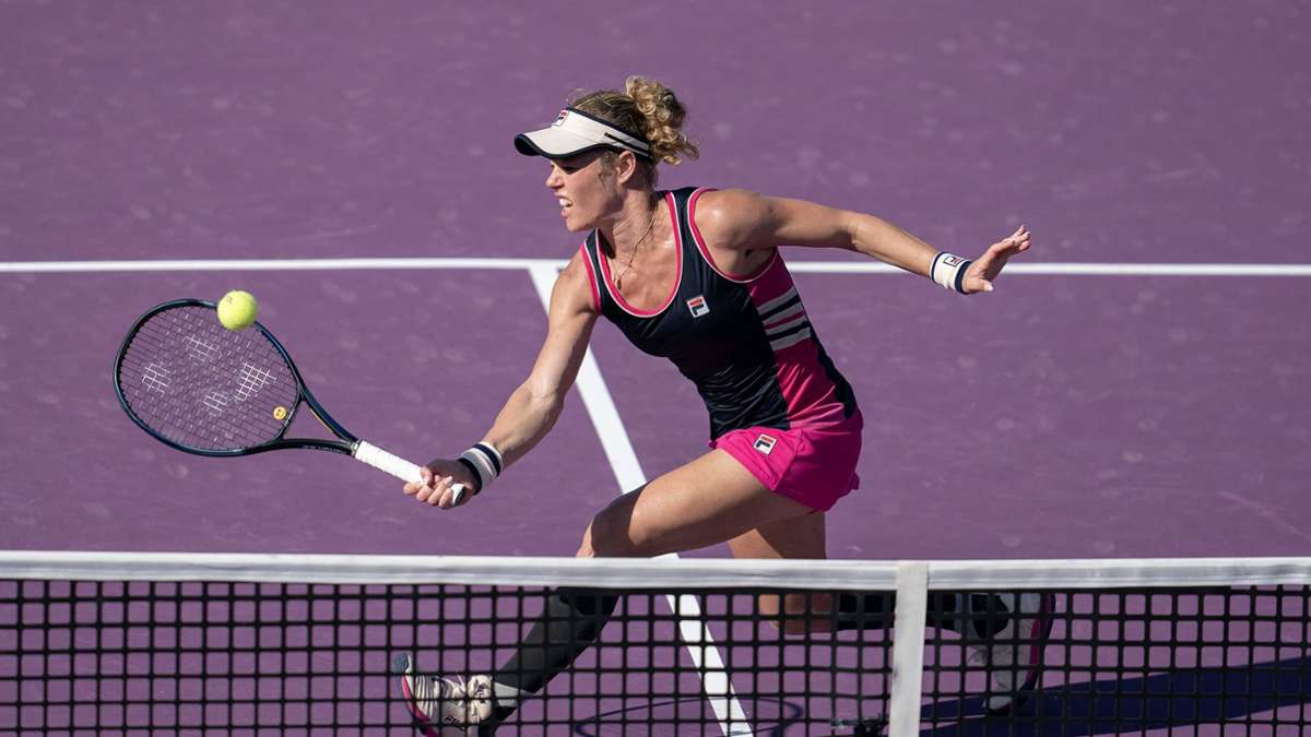 Tennis in Cancun Laura Siegemund bei WTA-Finals im Doppel-Finale