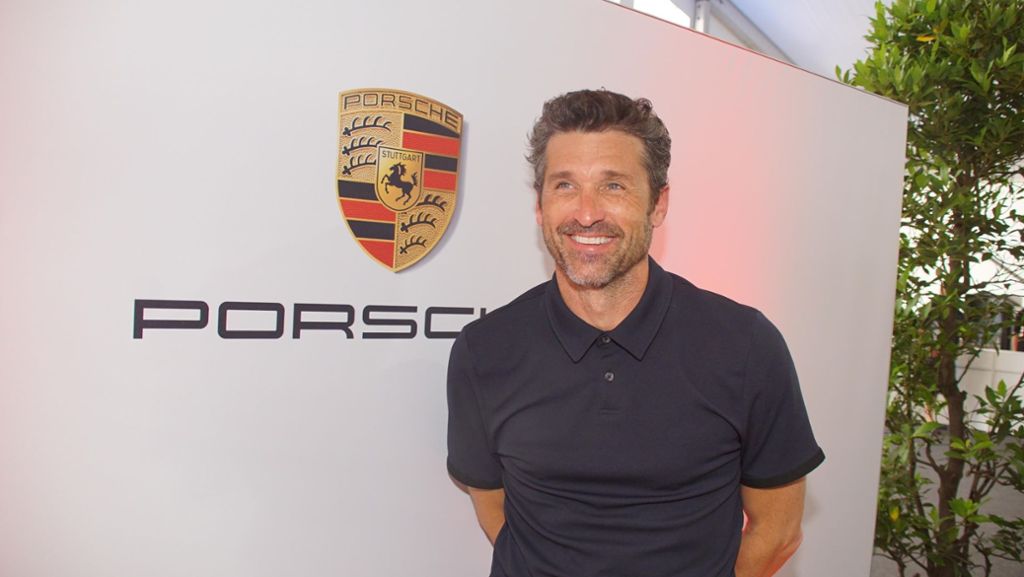 Patrick Dempsey in Stuttgart: Große Prominenz bei Porsche-Event