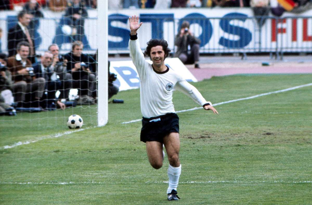 Gerd Müller bei der EM 1972