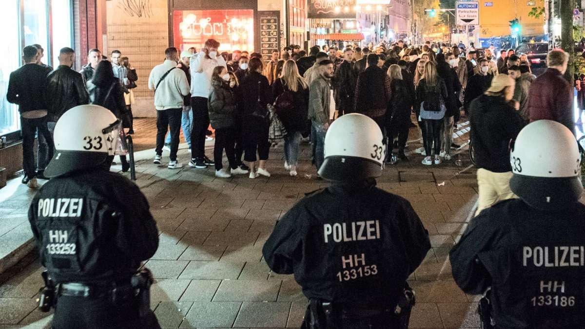 Hamburg: Polizei räumt nach illegaler Rave-Party das Schanzenviertel