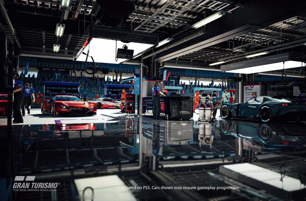 In Garagen und Werkstätten werden die Autos getunt und modifiziert.