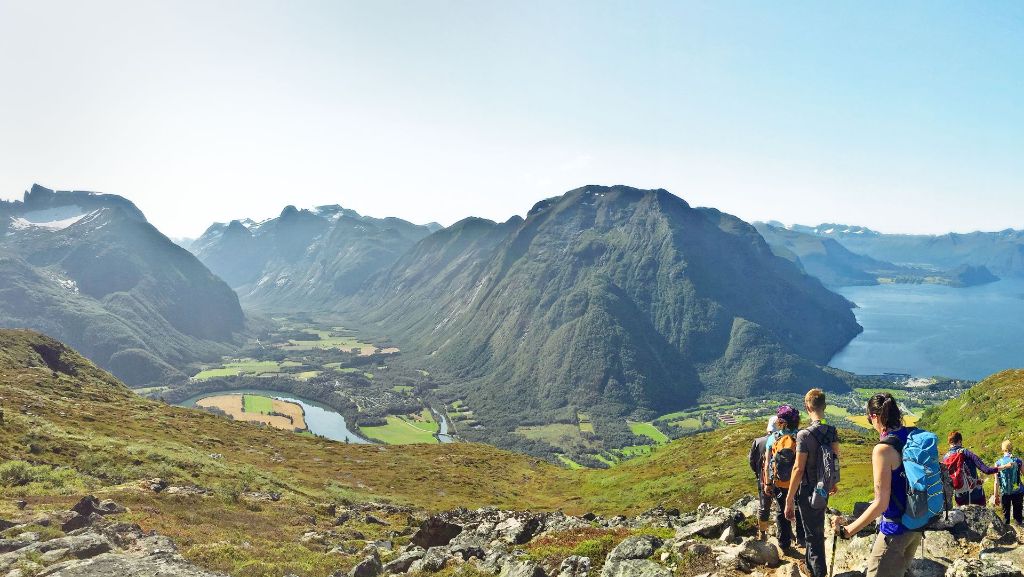 Aktivurlaub in den Bergen: Norwegens schönste Wanderung