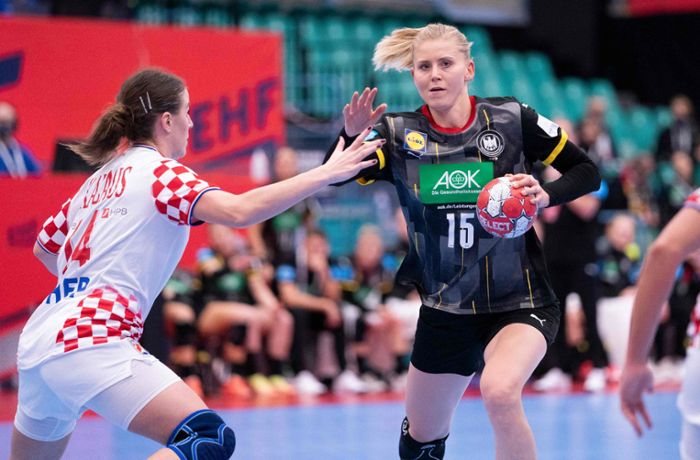 Niederlage gegen Kroatien: Deutsche Handballerinnen verpassen EM-Halbfinale