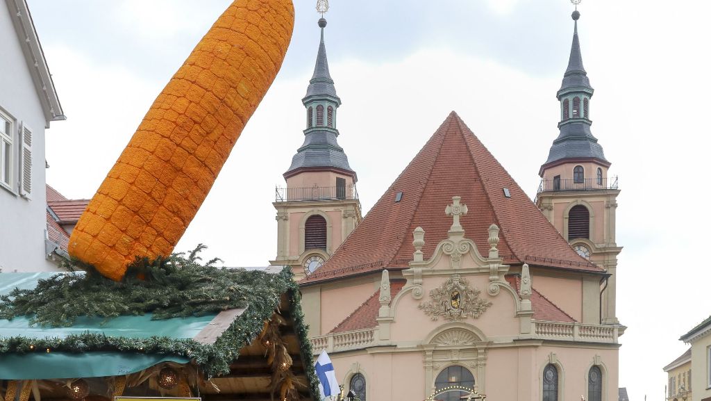Besuch auf dem Weihnachtsmarkt in Ludwigsburg: Alle Jahre wieder