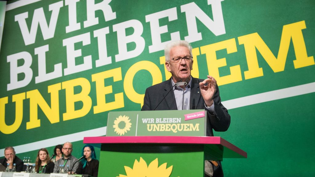 Grünen-Parteitag: Kretschmann vehement gegen Vermögenssteuer