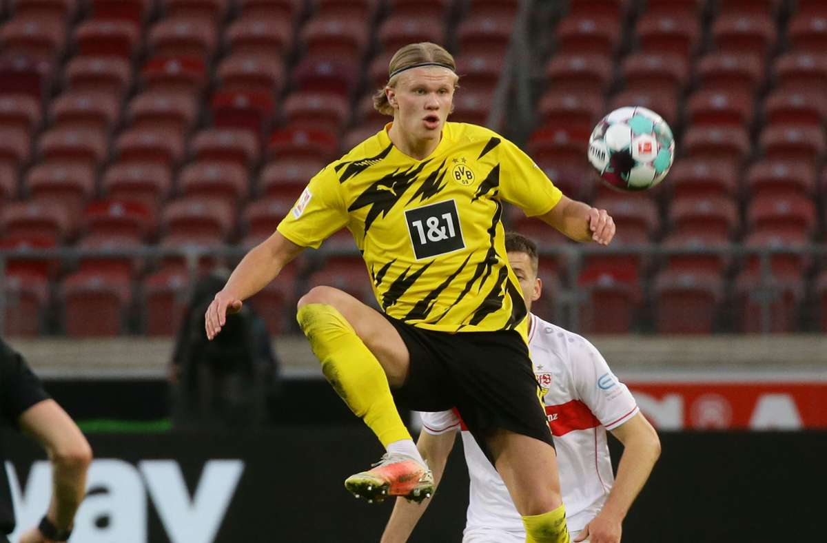 Platz 1: Erling Haaland, Borussia Dormund: 130 Millionen Euro.