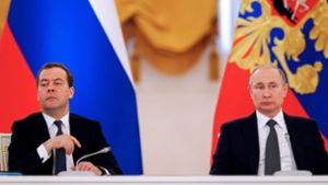 Dmitri Medwedew soll Regierungschef bleiben
