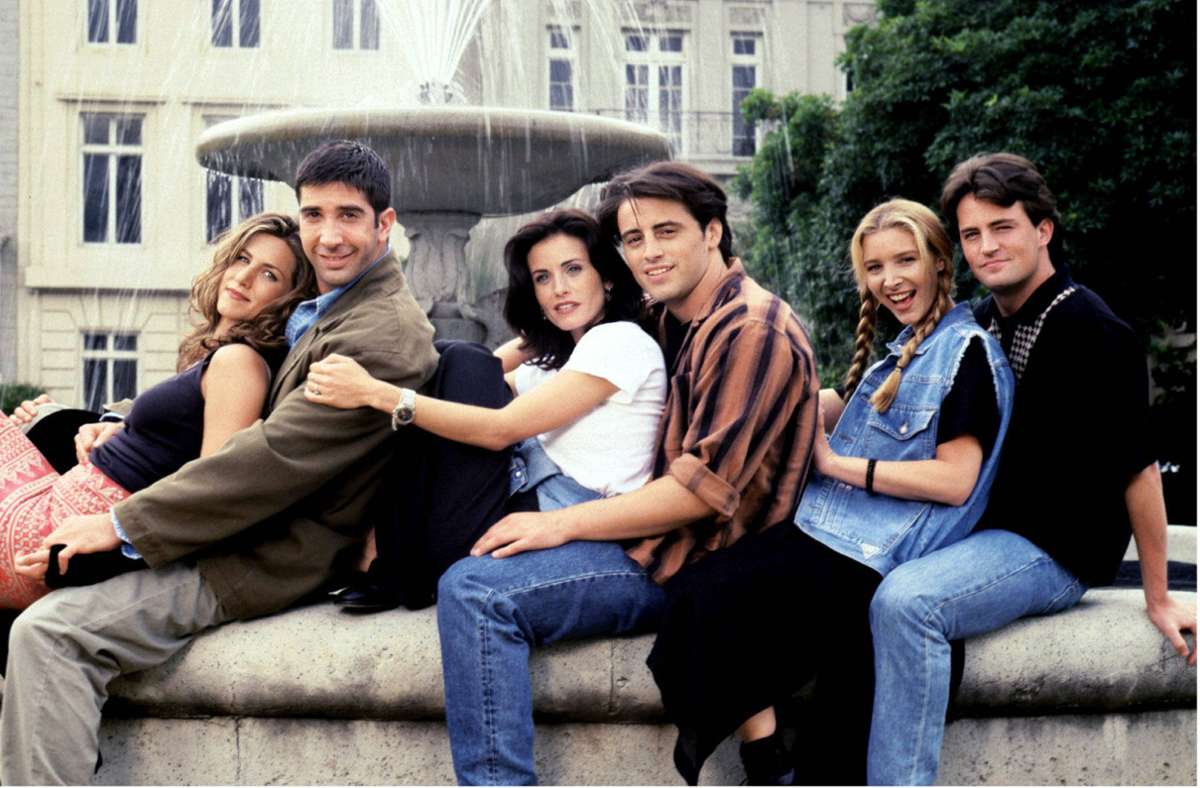 Sie waren so jung: So sah der Cast von „Friends“ aus, als die Show 1994 startete.