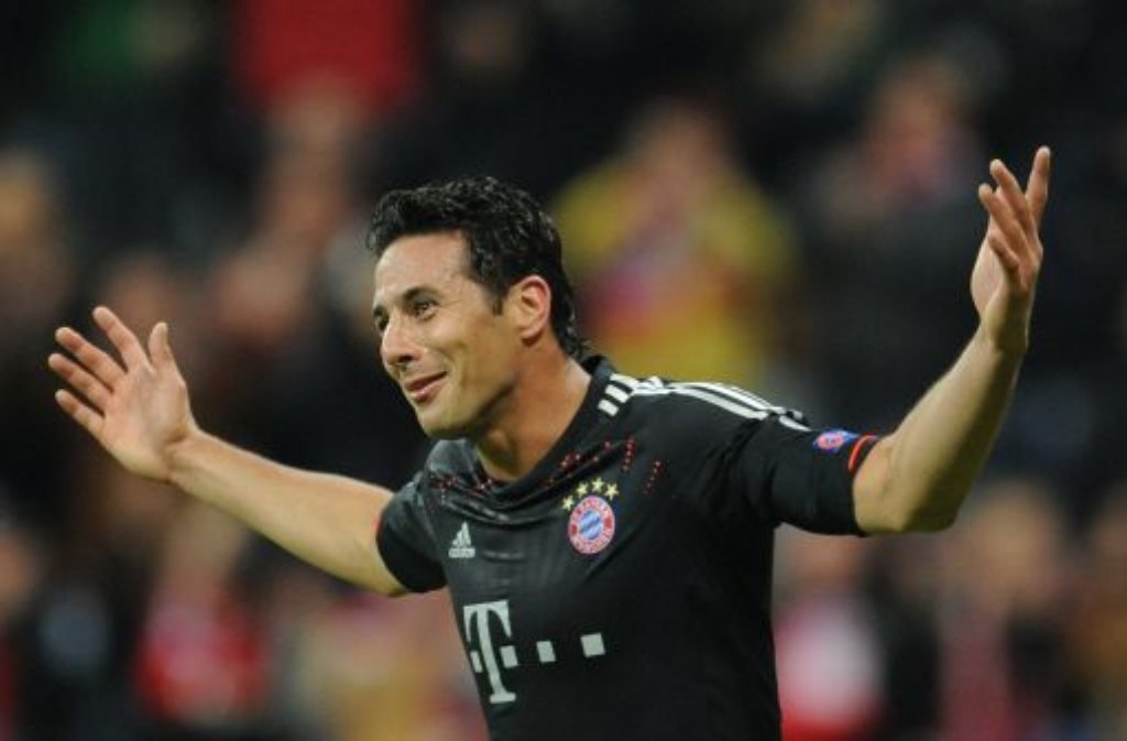 Ebenfalls auf Platz 11: Claudio Pizarro (Peru) von Bayern München, 4 Tore