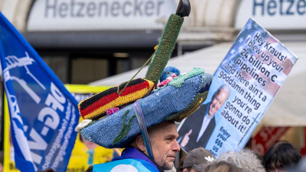 Friedensbewegung: Tausende demonstrieren bei Münchner Sicherheitskonferenz