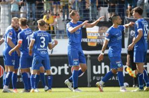 Sieg der Stuttgarter Kickers gegen SV Oberachern: Es kommt zum Herzschlagfinale am letzten Spieltag