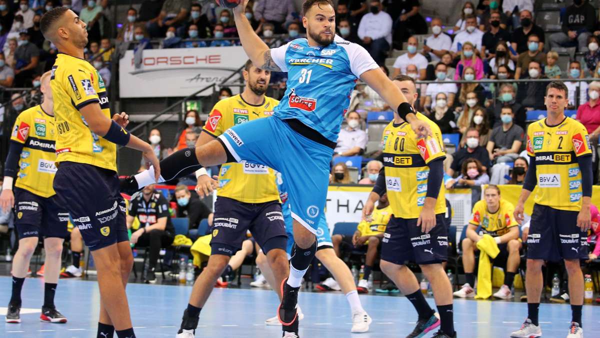  Handball-Bundesligist TVB Stuttgart besiegte den Favoriten aus Mannheim, bei dem nun eine Trainerdiskussion folgen dürfte. 