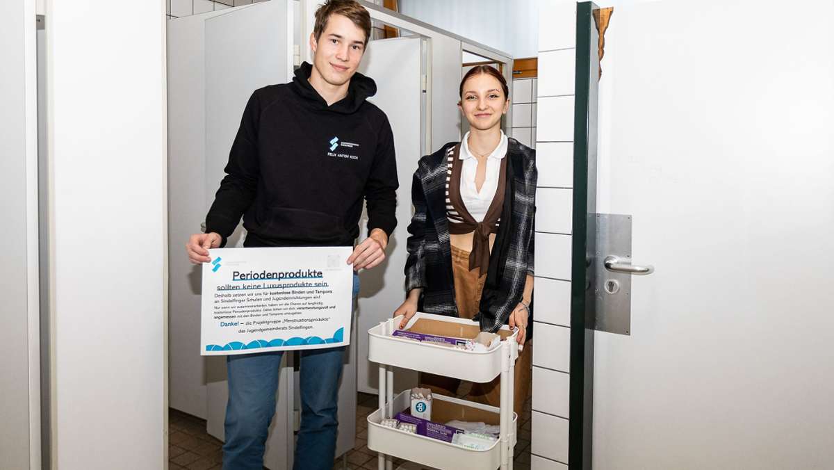 Nach Pilotversuch in Sindelfingen: Jugendliche fordern kostenlose Menstruationsprodukte