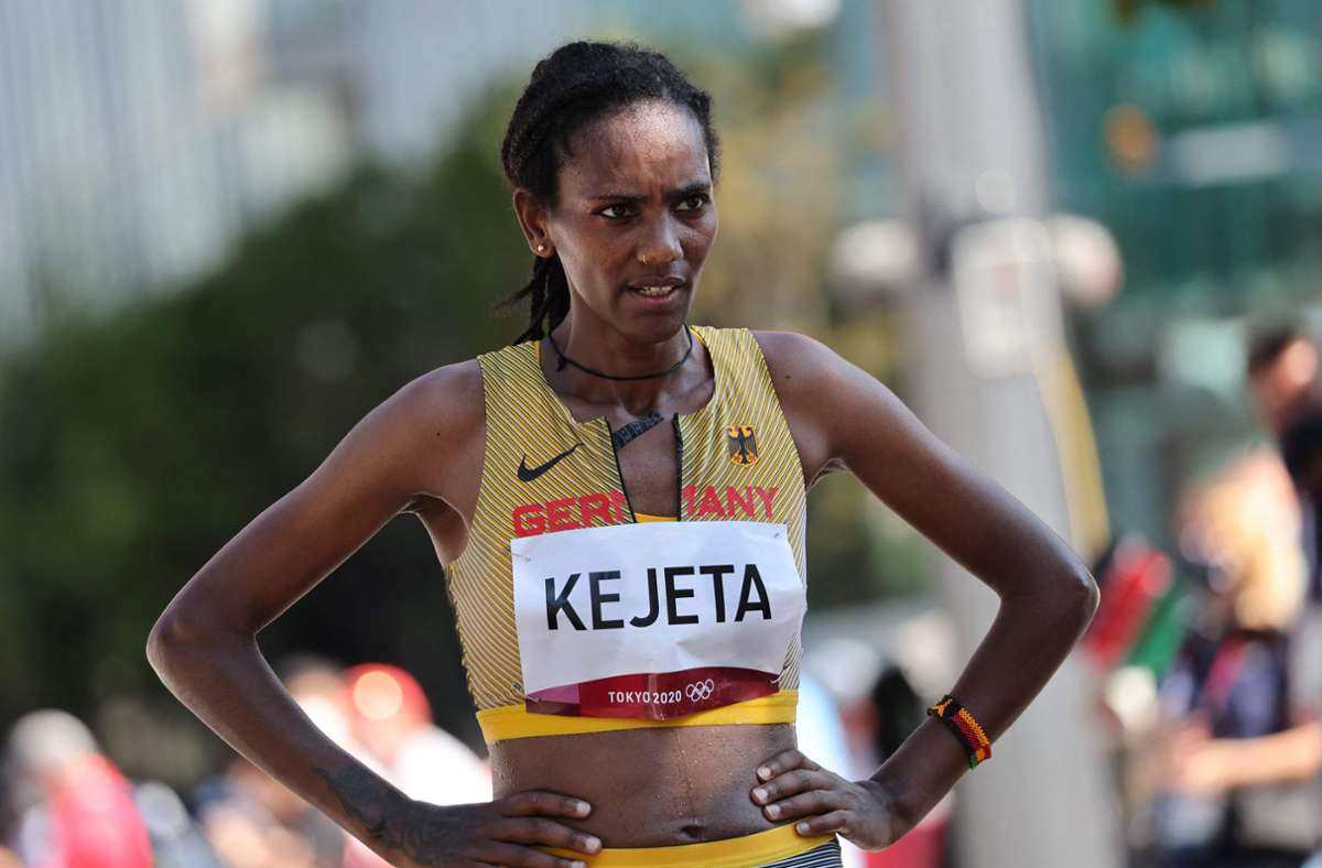Melat Kejeta kam im Marathon als Sechste ins Ziel.