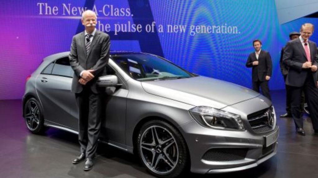 Autobauer: Daimler-Chef Zetsche will im Kampf mit BMW und Audi Gas geben