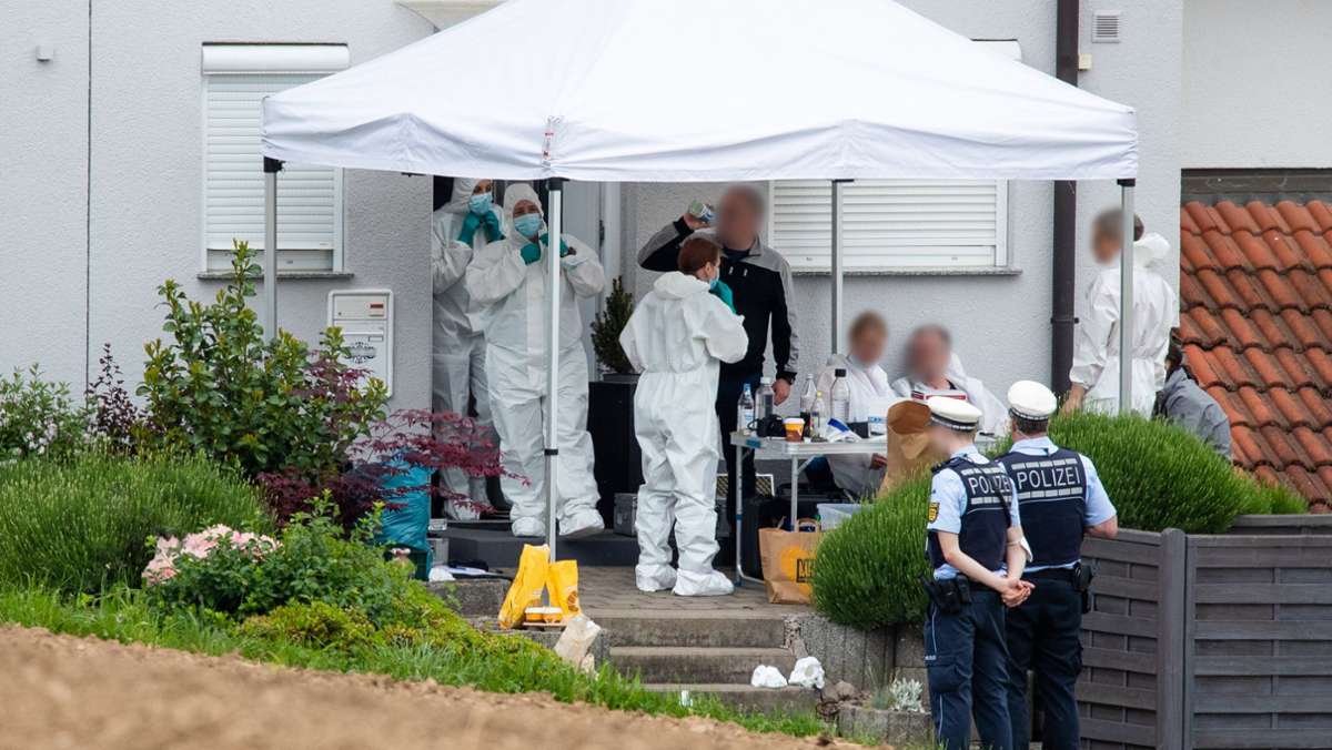 Tod von Familie in Eberdingen: Die Ermittlungen dauern an