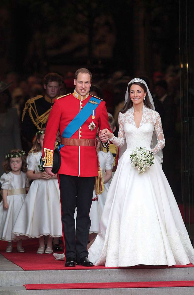 Am 29. April 2011 wird aus Kate Middleton Catherine, Herzogin von Cambridge.